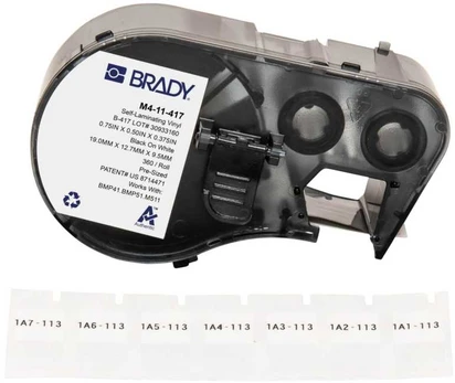 Brady BMP41/BMP51/BMP53/M511 Label Spausdintuvas Labels