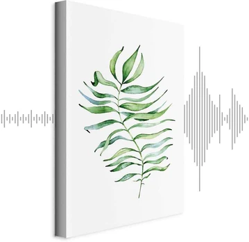 Artgeist Paveikslas - Dancing Leaf (1 Part) Vertical