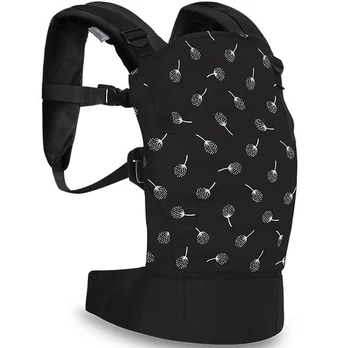 Ergonomiška nešioklė Lorelli Wally, Black Floral