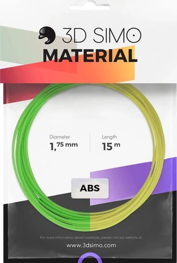 3DSimo Filament ABS žalias (G3D3005)