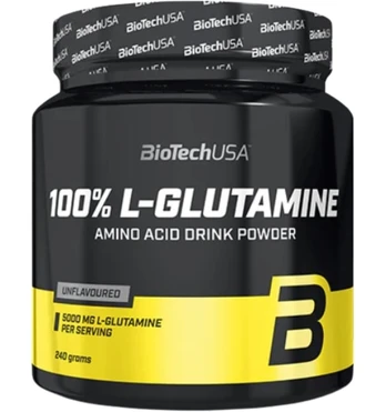 BioTech 100% L-Glutamine, 240 g