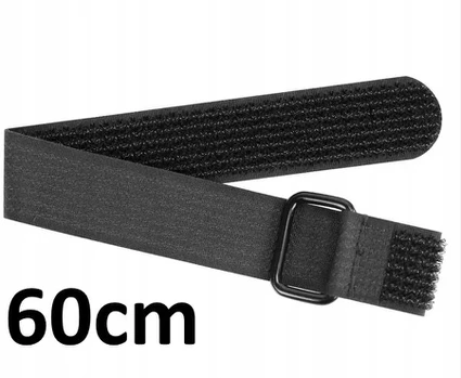 5 vnt. 60cm tvirtinimo dirželiai su Velcro