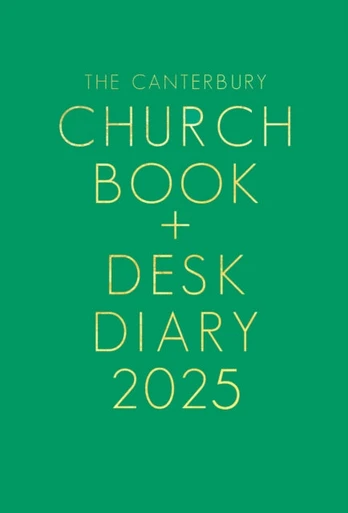Canterbury Church Book and Desk Diary 2025 Hardback Edition