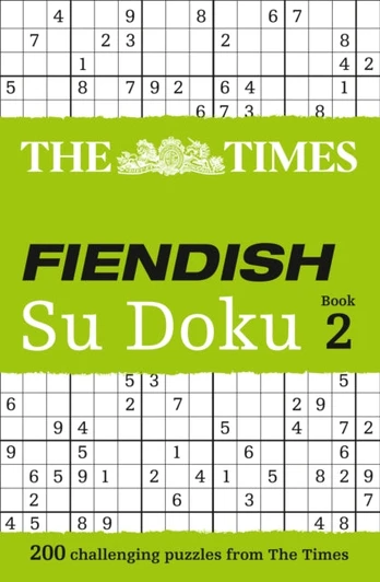 Times Fiendish Su Doku Book 2