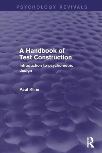 Handbook of Test Construction (Psychology Revivals)