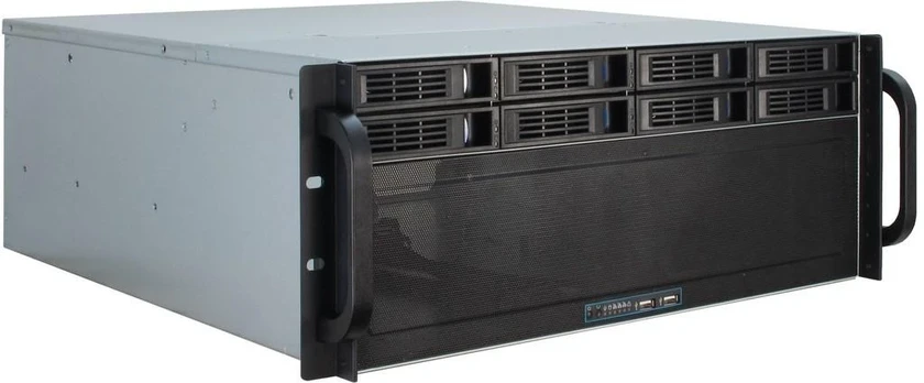 Inter-Tech 48.3cm Inter-Tech IPC 4U-4408 4HE be įkroviklis - 88887191