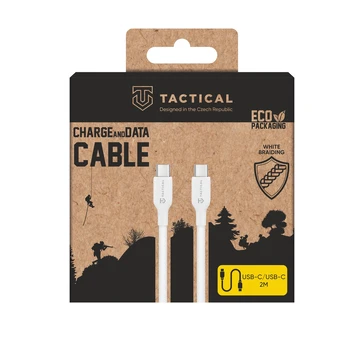Tactical Stitch Thread Cable USB-C USB-C 2m Baltas