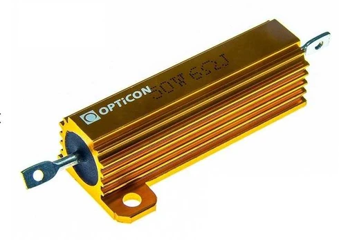 50W rezistorius - 1Ohm - aliumininiame korpuse - RX24 50W 1R