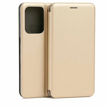 Dėklas Beline Book Magnetic do Redmi A5 auksinė