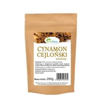 Ceilono cinamonas maltas, 200 g