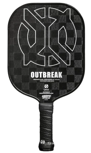 Onix Outbreak piklbolo raketė, juoda