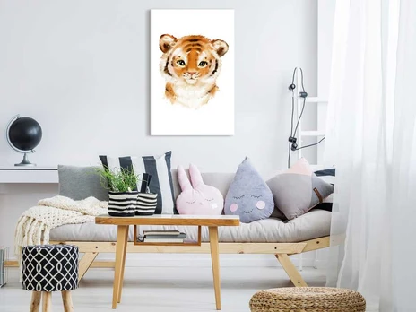 Artgeist Paveikslas - Little Tiger (1 Part) Vertical