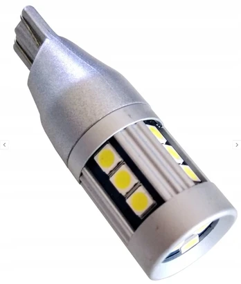 Led canbus t10 w16w 15xsmd 12v balta galinga
