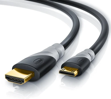 Mini Hdmi 2.0 Kabelis 3m su Ethernet ir 3d palaikymu