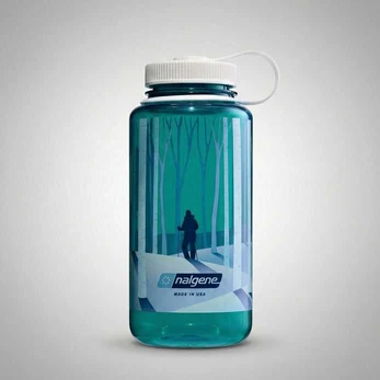 Gertuvė Nalgene vandens butelis 1L Trout w/Landscape Forest