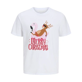 Marškinėliai vyrams, Balta, Christmas tee