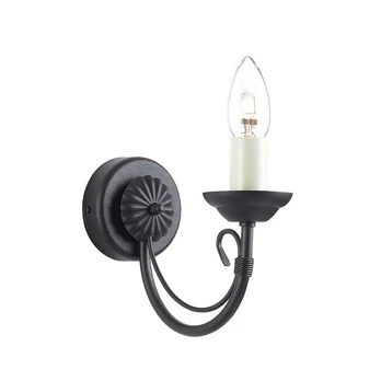 Elstead Lighting sieninis šviestuvas Chartwell CH1-Black, juodas