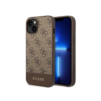 Dėklas Guess GUHCP14MG4GLBR iPhone 14 Plus Rudas