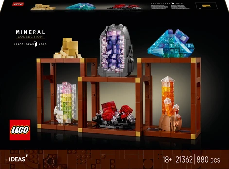 LEGO Ideas 21362 Mineralų kolekcija
