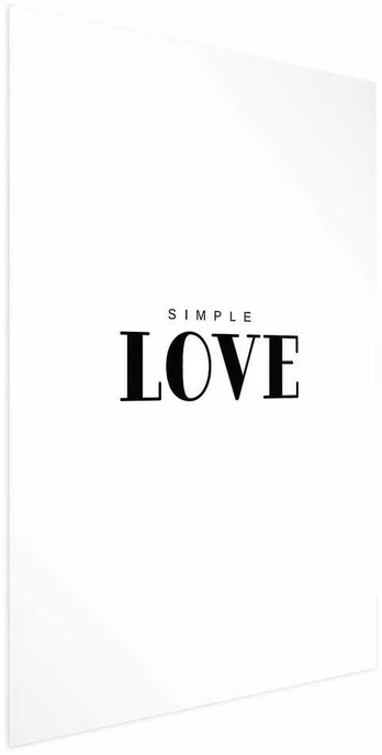 Artgeist Plakatas - Simple Love