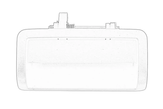 Bagažinės dangčio rankena OE VW 7H0 827 825