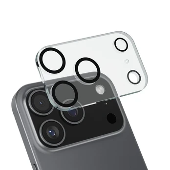 „Crong Lens Shield“ – kameros ir objektyvo stiklas „iPhone 17 Pro Max“