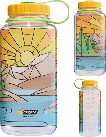 Nalgene plačiakaklis gertuvė 1 l, upė