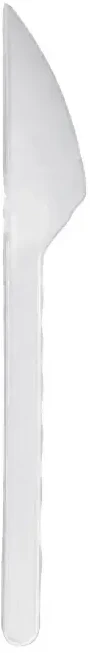 Multipack Plastikiniai peiliai 17 cm, 100 vnt., balti