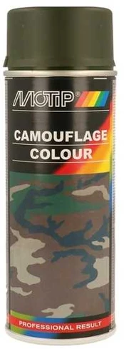 Motip spray camouflage RAL6006 400ml