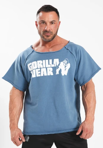 Gorilla Wear Classic Work Out Top - Coronet Blue