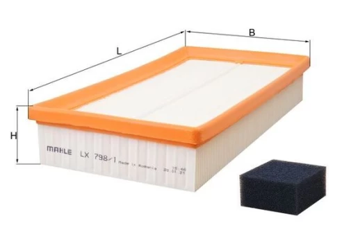 Oro filtras MAHLE LX798/1