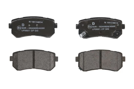 DELPHI LP3521 Brake pad set