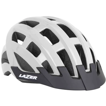Šalmas Lazer Compact, 54-61 cm, (baltas)