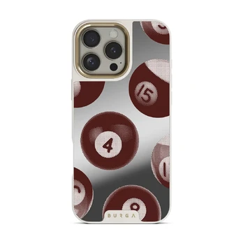 Cue - iPhone 16 Pro Case, Elite Mirror Light (MagSafe) / Gold