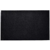 Juodas pvc durų kilimėlis, 90 x 60 cm kaina