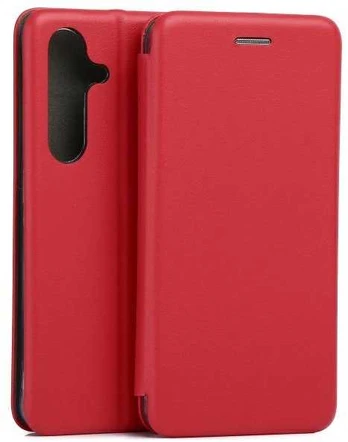 Beline Dėklas Book Magnetic Samsung S25 raudona/red