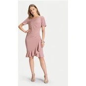 Swing Kokteilinė suknelė 5AH04800 Rožinė Regular Fit