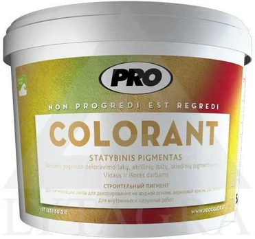 Statybinis pigmentas COLORANT 1,5kg juoda