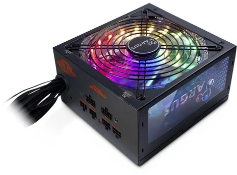 Maitinimo blokas Inter-Tech Argus RGB CM II PSU 750 W, 14 cm, 19 - 35 dB