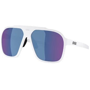 Bliz A002 Matte White/Blue Akiniai nuo saulės