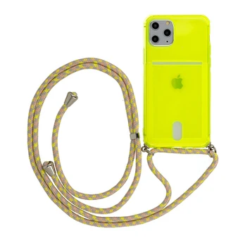 Dėklas telefonui Strap Fluo - Iphone 11, žalia