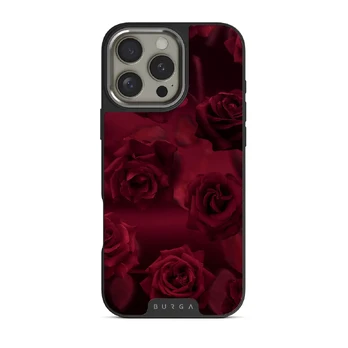 Femme Fatale - iPhone 16 Pro Max Case, Elite Dark (MagSafe) / Silver