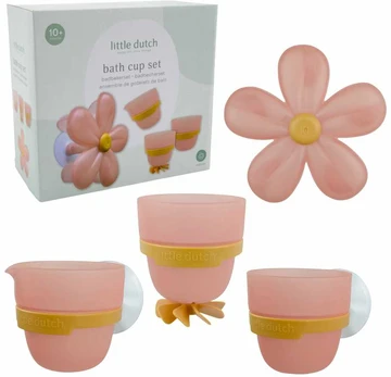 Little Dutch Bath Play Cups Set ´Flower´
