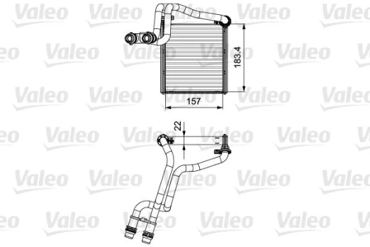 Šilumokaitis, salono šildymas VALEO 811536