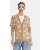 PINKO Kardiganas Half Breed 106042 A2YD Smėlio Regular Fit