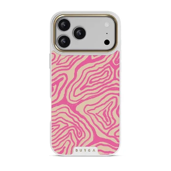 Pink Shores - iPhone 17 Pro Max Case, Elite Light (MagSafe) / Gold