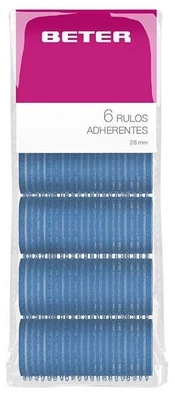 Plaukų suktukai Beter 6 Self-Gripping Rollers, 28mm