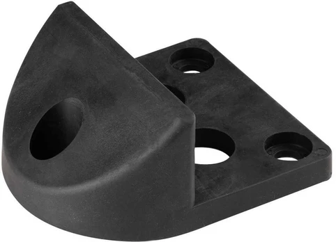 Przykręcany stoper do bramy PSG 61.191 (130x150/H65) powlekany gumą
