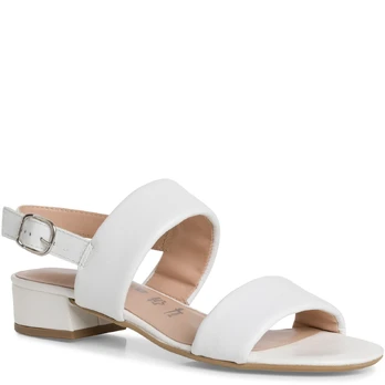 Basutės moterims, Balta, Sandals