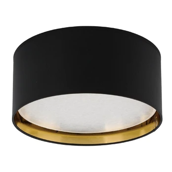Lubinis šviestuvas TK LIGHTING BILBAO, E27 - LED MAX 15W, juodas